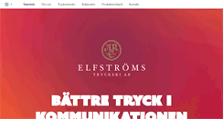 Desktop Screenshot of elfstrom.se