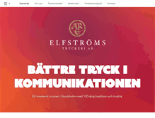 Tablet Screenshot of elfstrom.se